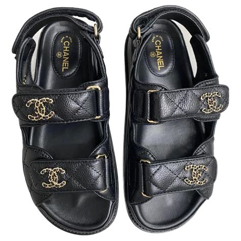 chanel dad sandals price 2022|chanel velcro sandals 2020 price.